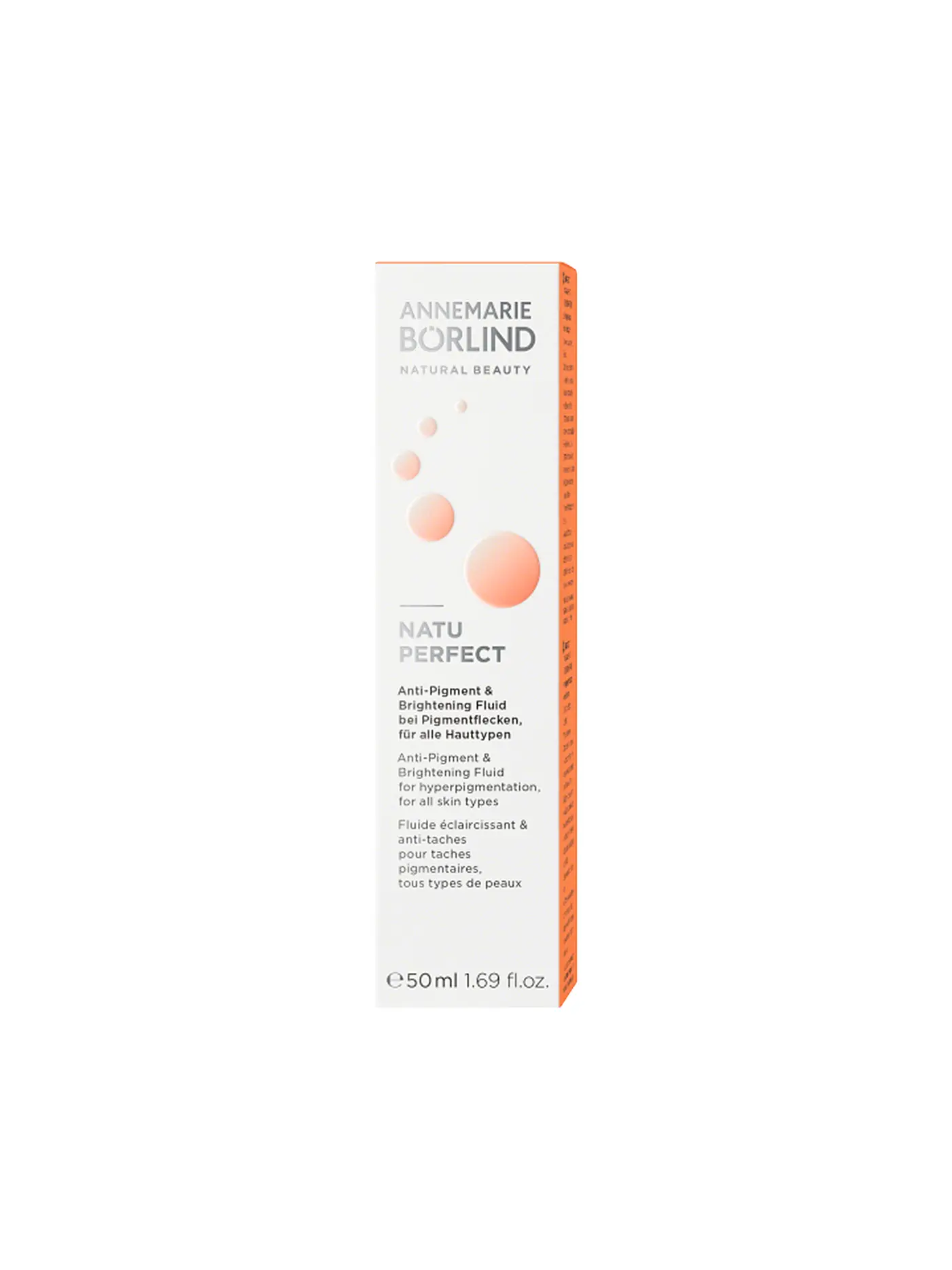 ANNEMARIE BÖRLIND | NATUPERFECT - Anti-Pigment and Brightening Fluid 50ml | 